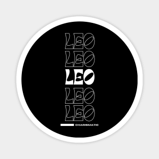 Leo Zodiac Sign Magnet